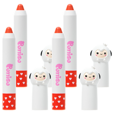 Puttisu 蠟筆唇膏 2.5g, 05 Coco Cherry, 4支