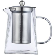 Chapin 耐熱高硼矽玻璃茶壺, 550ml, 單色, 1個