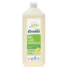 Ecodoo 自動洗碗機洗滌劑凝膠型, 1L, 1個