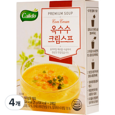 Callito 玉米奶油湯, 75g, 4個