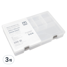 프로메이드 멀티박스 중 MT02, 투명, 3개