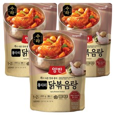 양반 수라 통다리 닭볶음탕, 490g, 3개