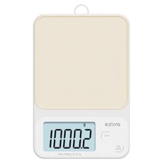 Kinyo 高精準料理秤, DS-018, 3kg, 單色