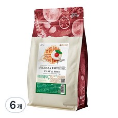 麵包花園紐約風格華夫餅混合, 1kg, 6個