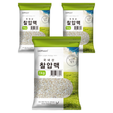 DGFARM 韓國產糯麥, 1kg, 3個