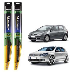 MICHELIN 米其林 Radius 複合式雨刷 2件組, Volkswagen Golf 5代 6代 Cabriolet