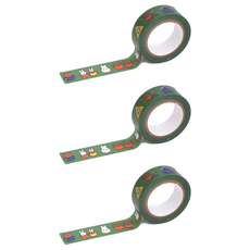 제로퍼제로 마스킹 테이프 15mm x 7m, 미피그린, 3개