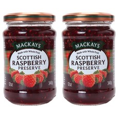 MACKAYS 梅凱 覆盆子果醬, 340g, 2罐
