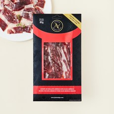 AlmAmigos 하몽 데 베요타 이베리코 핸드카빙, 80g, 1개
