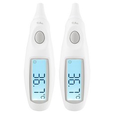 라앤 귀 적외선 체온계 TS29, 2개