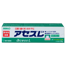 sato 佐藤製藥 acess 雅雪舒 雅雪舒牙膏 薄荷綠, 125g, 1盒
