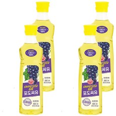 OTTOGI 不倒翁 葡萄籽油, 500ml, 4瓶