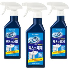 탐사 락스와세제 폼 스프레이 후레쉬향, 500ml, 3개