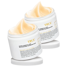 TRUU 頂級精油調理卸妝膏，深層淨化 滋潤柔嫩, 100ml, 2罐