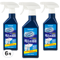 탐사 락스와세제 폼 스프레이 후레쉬향, 500ml, 6개