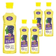 OTTOGI 不倒翁 葡萄籽油, 500ml, 5瓶