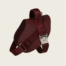 호지 새들 하네스, 버건디, 1개