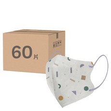 康菲 3D醫療口罩 大童(13 x 10cm) 7~12歲, 30片, 2盒, 探索圖形