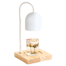 1990 逅物 極簡原木(白鈴鐺款) 110V-120V電壓 GU10 鹵素燈泡-50瓦 (內附2顆) 可調光暖燈