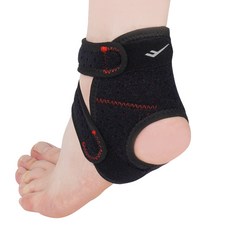 PRO-SPECS Active 腳踝護具, 黑色, 1個