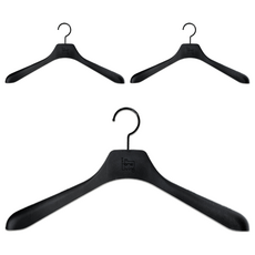 Im Home Living 韓國製造 Genie 上衣專用衣架, 60個, 黑色