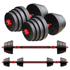 이고웰 프리미엄 무게조절 덤벨 바벨 세트 고객직접설치, 30kg, 1세트