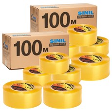 Sinil Tape 封箱膠帶 48mm x 100m, 10個