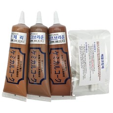 Wood Cork化學軟木木質地板修補 3種組 櫻桃, 1套