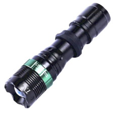 TX Tanox 特林 T6LED 旋轉變焦強亮手電筒(T-8459-T6), 1個