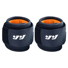 피어니스트 밸크로 스트랩 손목 보호대, 2개, 오렌지