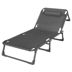 三折床 輕鬆折疊 不佔空間, 黑色, 190 x 68 x 30cm