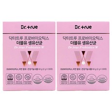 Dr.ture 女性益生菌粉隨身包, 2盒, 60g