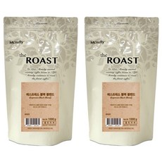 Mcnulty Espresso黑原豆咖啡, 2個, 1kg, 全豆(無研磨)