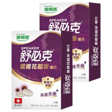 Glory Nutria 維維樂 舒必克紫錐花超涼喉片 20顆, 2盒, 20g