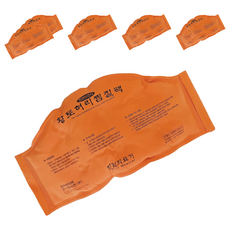 韓日醫療器 人造絲冷熱兩用黃土腰部熱敷袋 基本款, 6個