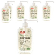 B&B 純素嬰兒奶瓶和洗碗機容器類型, 600ml, 6瓶