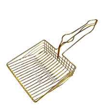 金屬貓砂鏟，14x31x8cm, 金色/銀色, 14 x 31 x 8cm, 1個