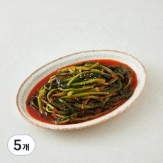 우리땅에 놀던 전라도 열무김치, 1kg, 5개