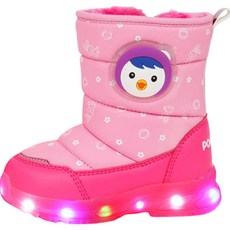 孩童LED燈中筒靴 PP058
