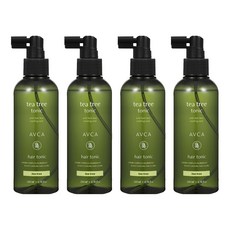AVCA 頭皮護理強健髮根茶樹護髮液, 200ml, 4瓶