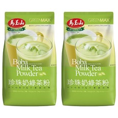 馬玉山 珍珠奶綠茶粉, 700g, 1入, 2包