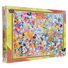 HUNDRED PICTURES 百耘圖 MICKEY MOUSE 米奇家族拼圖, 1600片, 米奇家族, 1盒