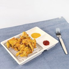 PAULUS 炸物專用盤 含瀝油架, 混色, 1組