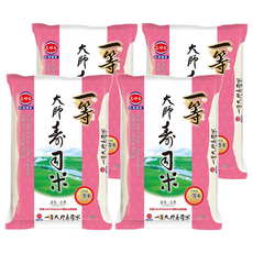 三好米 大師壽司米 Q軟彈性 口感香甜 日本料理業者喜愛 家庭食用 壽司佳選, 一等米, 2.5kg, 4包