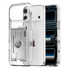 KMDESIGN 卡夾空壓殼 2張 收納手機殼