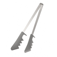 FaSoLa 多用途加長柄食物料理夾, 灰色, 23x3.4cm, 2支