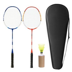 comet 羽毛球拍+羽毛球 2入+羽毛球拍套, 1個