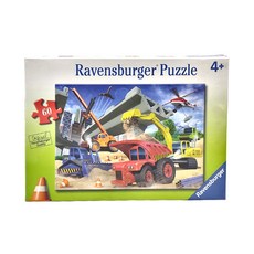Ravensburger 維寶 拼圖 工程車集合 60片, 1盒