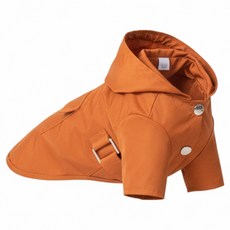 PEHOM 可調節式排釦防潑水雨衣, 橙色, 1件