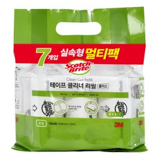 스카치브라이트 실속형 테이프 클리너 플러스 7p 세트 리필, 1개